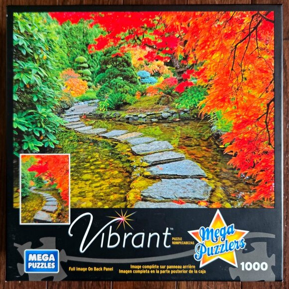 Autumn in Japanese garden, 1000 piece puzzle, Mega Puzzles - Picture 4 of 4
